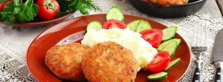 котлеты из кеты с плавленым сыром. Шаг 14