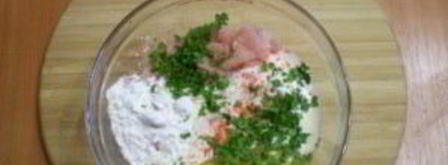 котлеты из куриного филе кусочками. Шаг 2
