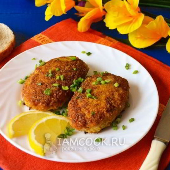 Рецепт котлет из минтая в сухарях на сковороде