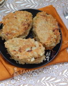 Котлеты из овсяных хлопьев