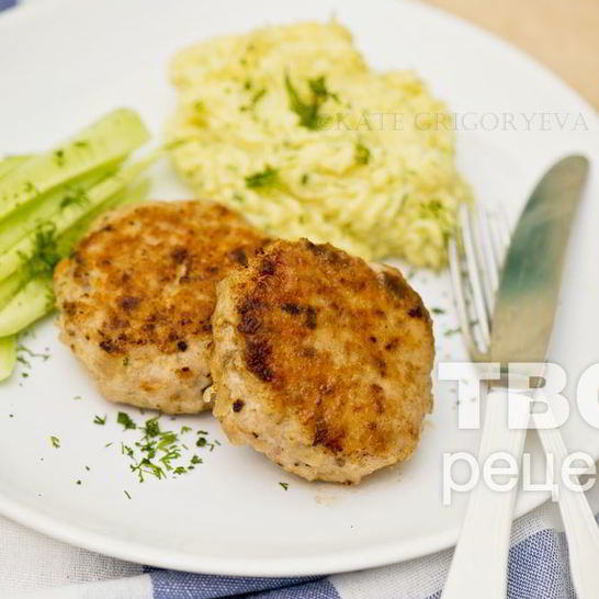 Рецепт котлет из птицы с белыми грибами и тимьяном
