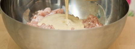 котлеты из птицы с белыми грибами и тимьяном. Шаг 3