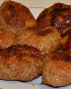 Котлеты из смешанного фарша