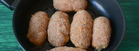 котлеты по-киевски на сковороде. Шаг 13