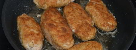 котлеты по-киевски на сковороде. Шаг 14