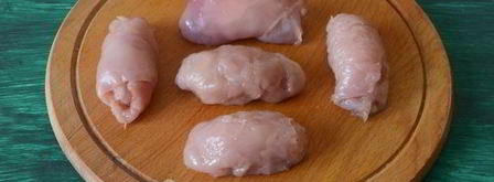 котлеты по-киевски на сковороде. Шаг 9