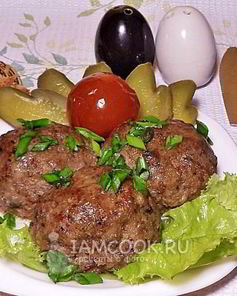 Котлеты с грибами в духовке