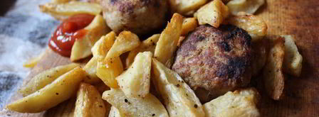 котлеты с картофелем по-деревенски. Шаг 9