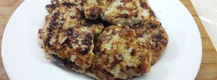 курино-тыквенные котлеты с базиликом. Шаг 6