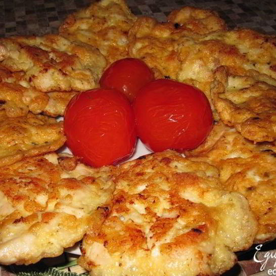 Рецепт куриных котлеток с творогом