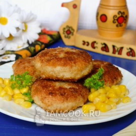 Рецепт куриных котлет с гречкой