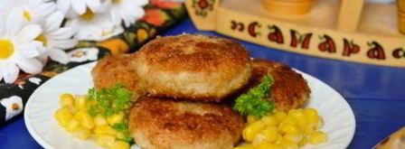 куриные котлеты с гречкой. Шаг 10