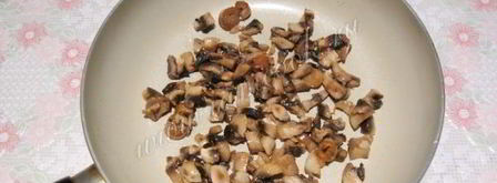 куриные котлеты с грибами и квашеной капустой. Шаг 4