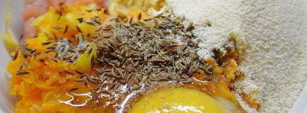 куриные котлеты с овощами. Шаг 2