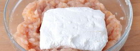 куриные котлеты с творогом по дюкану. Шаг 5