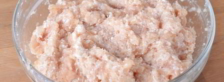 куриные котлеты с творогом по дюкану. Шаг 6