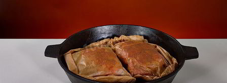 куриные котлеты тапака с зеленью. Шаг 12