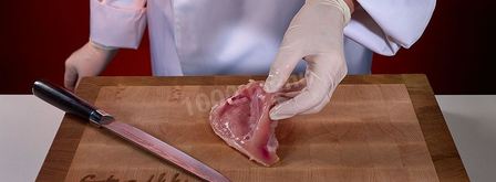 куриные котлеты тапака с зеленью. Шаг 6