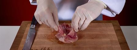 куриные котлеты тапака с зеленью. Шаг 7