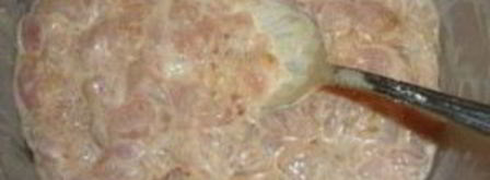 ленивые котлеты из куриного филе. Шаг 2