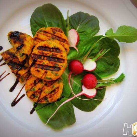 Рецепт морковна-куриных котлетки на гриле