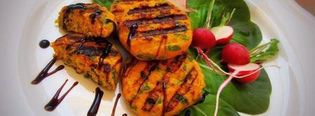 морковно-куриные котлетки на гриле. Шаг 4