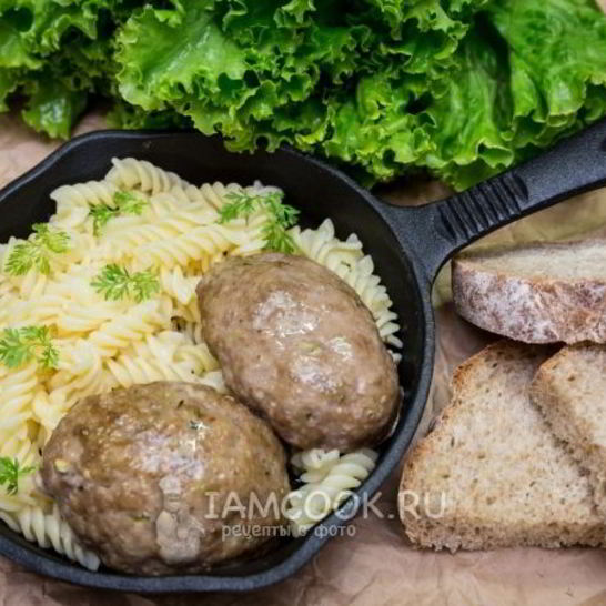 Рецепт мясных котлет, запеченных в духовке
