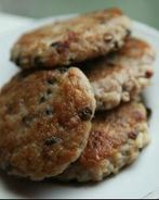 Рисовые котлеты с куриным фаршем