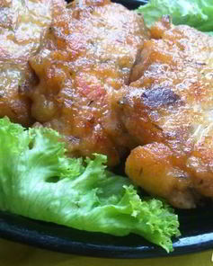 Рубленые котлетки из лосося