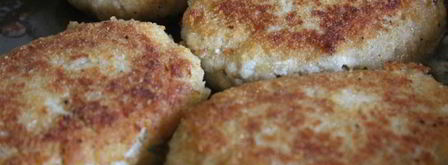 рыбные котлеты с картофелем и сливочным маслом. Шаг 5