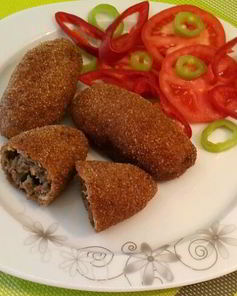 Сочные котлеты в двойной панировке