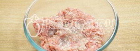 стожки из фарша. Шаг 3