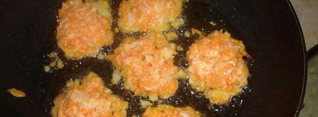 тыквенные котлеты нежность. Шаг 4