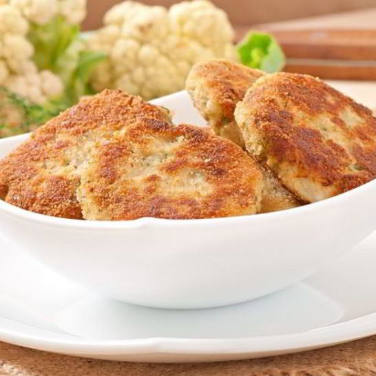 Рецепт запеченных котлет из цветной капусты