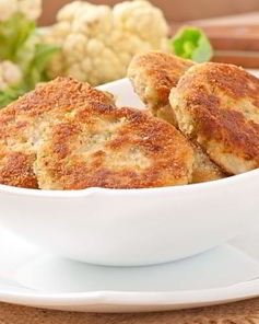 Запеченные котлеты из цветной капусты