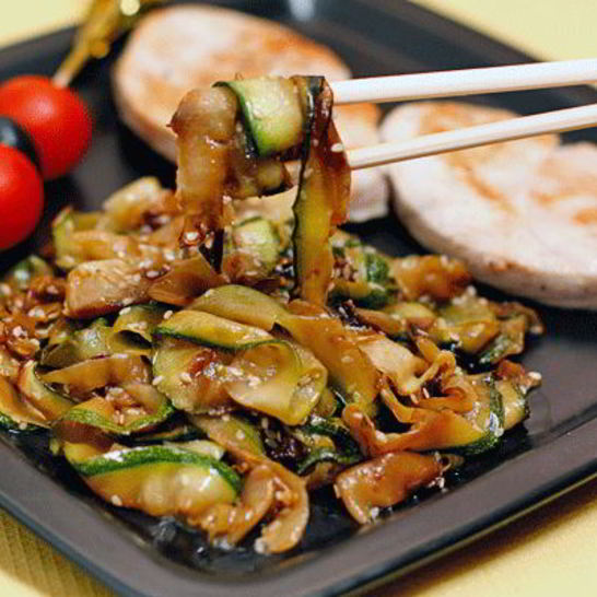 Рецепт лапши из цуккини