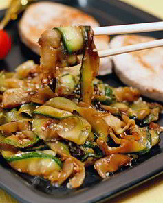 Лапша из цуккини