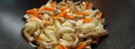 лапша с подливой. Шаг 4