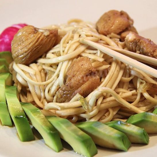 Рецепт лапши удон с индейкой