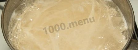 лапша вок с курицей и кабачками. Шаг 3