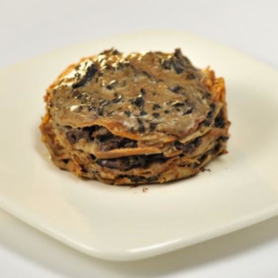 Рецепт блинной лазанья с говяжьим легким