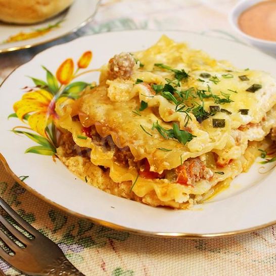 Рецепт классической лазанья болоньезе