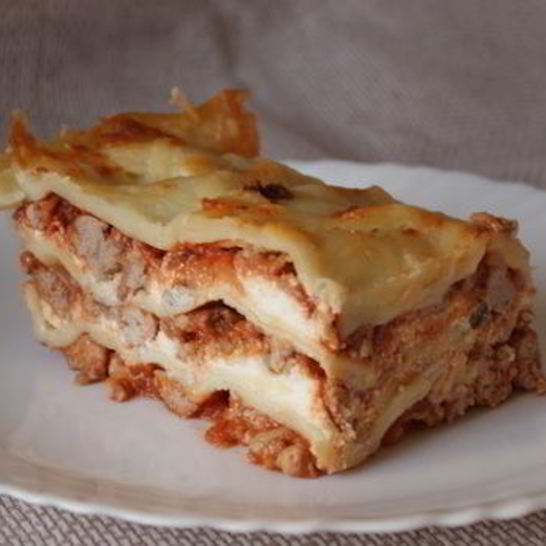 Рецепт лазаний без соуса бешамель