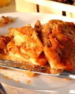 Лазанья болоньезе с соусом бешамель