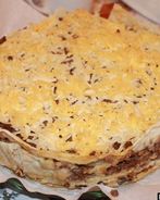 Лазанья из лаваша с фаршем