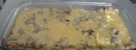 лазанья из слоеного теста. Шаг 4