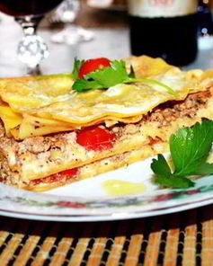 Лазанья по-милански