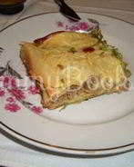 Лазанья с фаршем и соусом Бешамель
