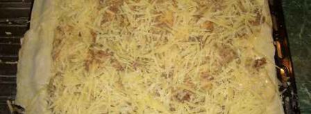 лазанья с фаршем и соусом бешамель. Шаг 50