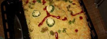 лазанья с фаршем и соусом бешамель. Шаг 57